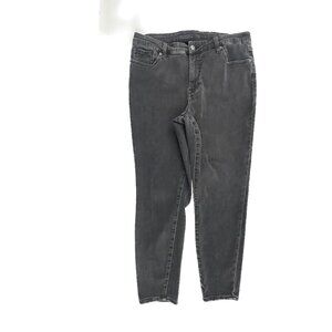 Cosmic Blue Love Skinny Women's size 16W Black Denim Jeans